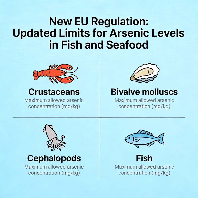 limits for arsenic levels seafood