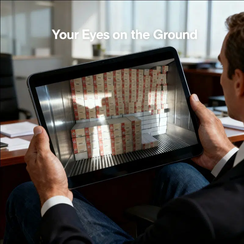 Post-freezing core temperature measurement 

for frozen seafood products