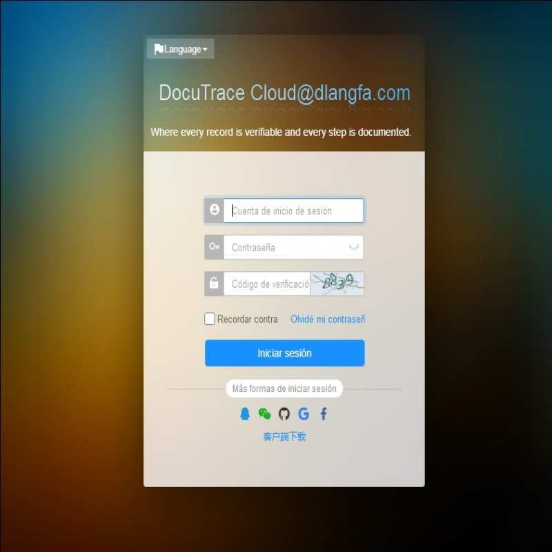 self-service-login-localization